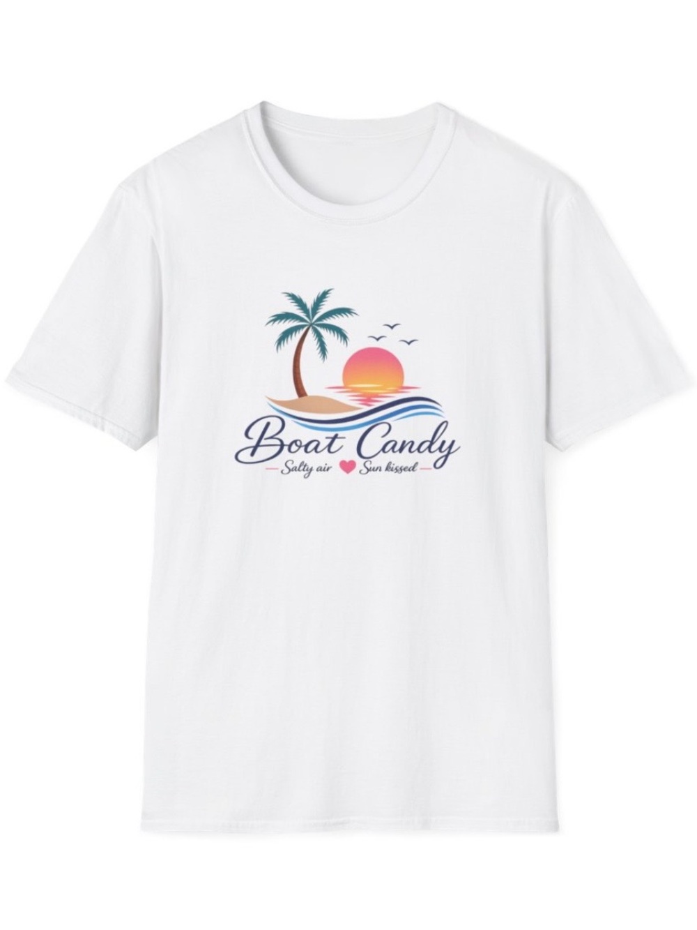 🍭🍬 BOAT CANDY 🍬🍭 Fun Beach/Boat Graphic Unisex Tee
